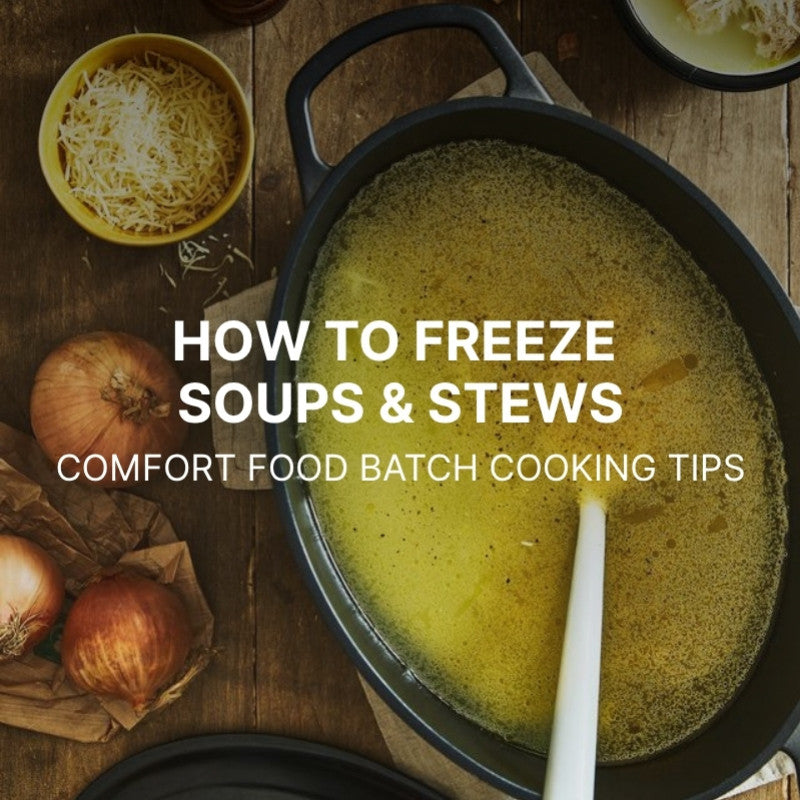 How to Freeze Soups and Stews: Batch Cooking Tips for Comfort Food That Lasts
