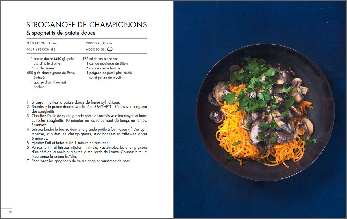 LIVRE SPAGHETTIS DE LEGUMES