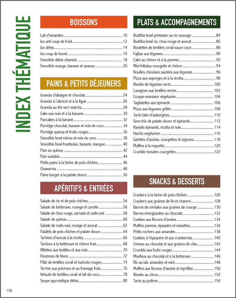 LIVRE MA CUISINE VEGETARIENNE