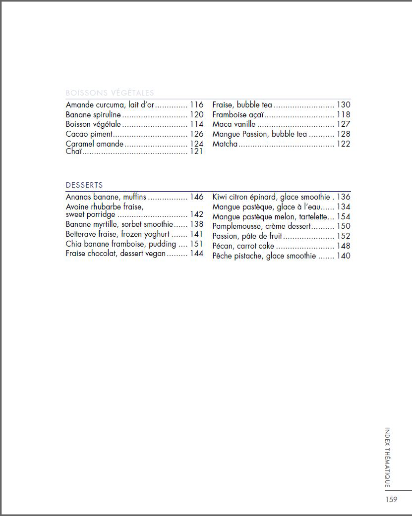 LIVRE JUS VITAMINES