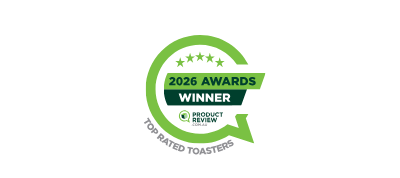 Product Review logo – 2026 Awards Winner - Toaster