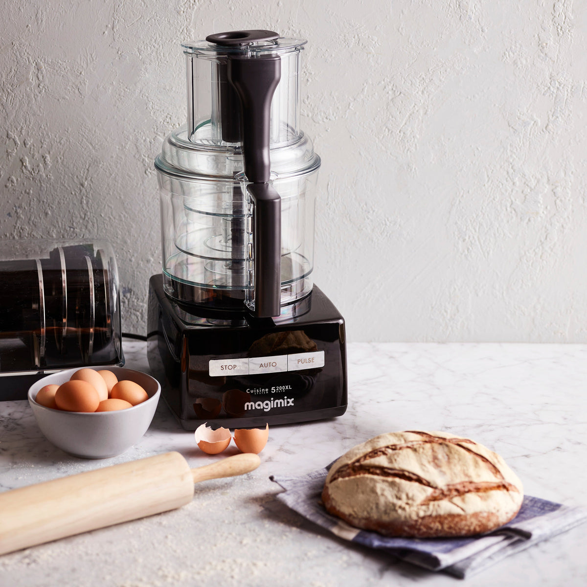 Pain maison préparé avec le robot multifonction Magimix