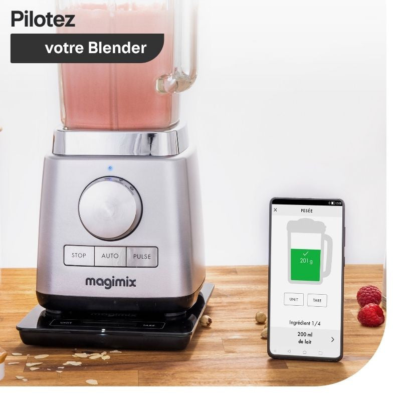 Pilotez votre blender connecté depuis l’application gratuite