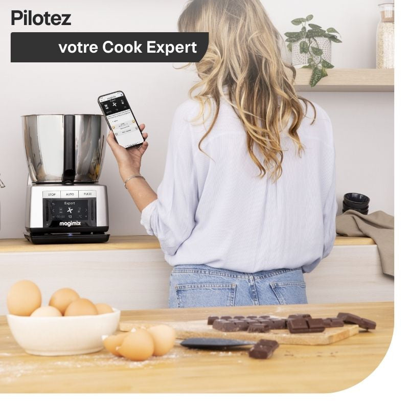 Pilotez votre robot cuiseur connecté depuis l’application gratuite