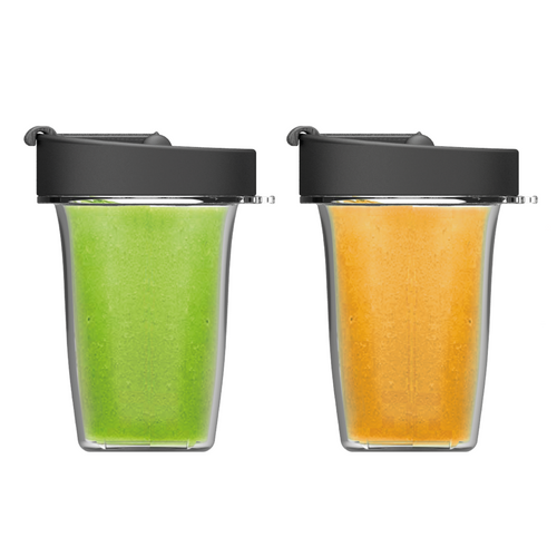 Vue de face du Coffret avec 2 cups de 400ml