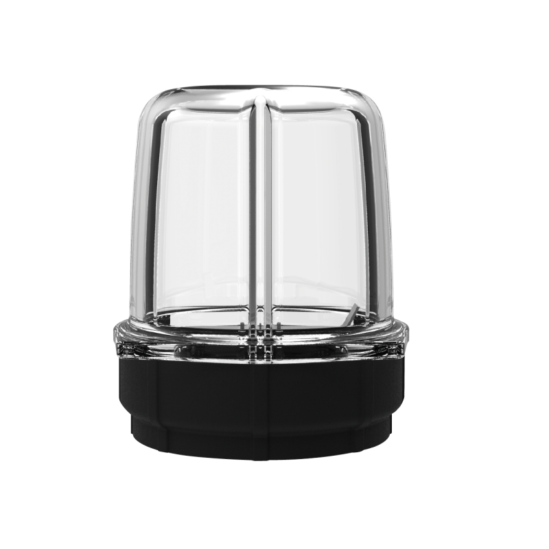 Vue de face du Mini Bol vide, compatible avec le Blender Power