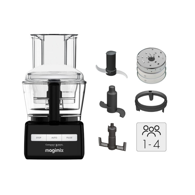 Vue de face du robot multifonction CS 3200 XL noir