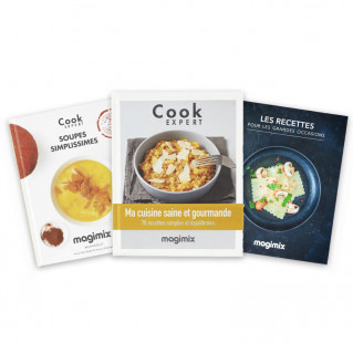 PACK 3 LIVRES COOK EXPERT