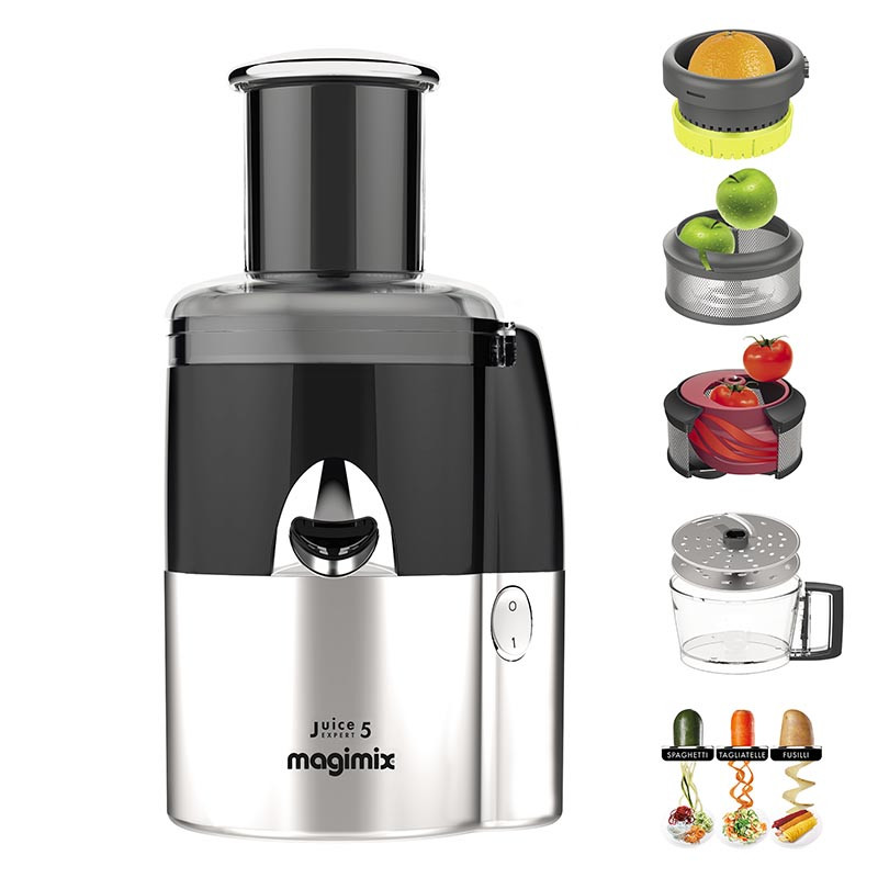 Juice Expert 5 Magimix, 5 En 1, Extracteur De Jus Multifonction