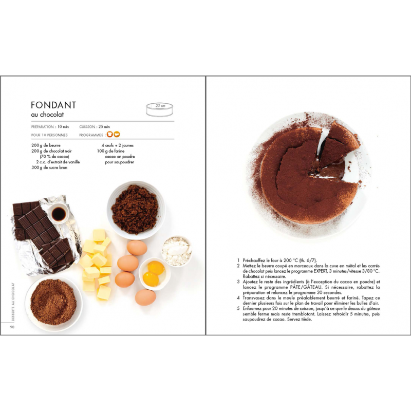 Livre : 85 Recettes De Desserts Faciles Avec Le Cook Expert