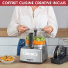 CS4200XL CHROME MAT + CUISINE CREATIVE,Robot multifonction,Produits, Magimix 3