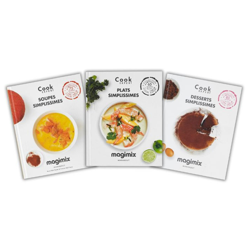 PACK 3 LIVRES "SIMPLISSIMES" COOK EXPERT