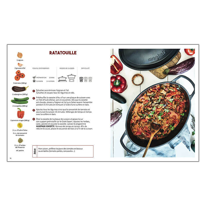 LIVRE RECETTES COCOTTE EXPERT