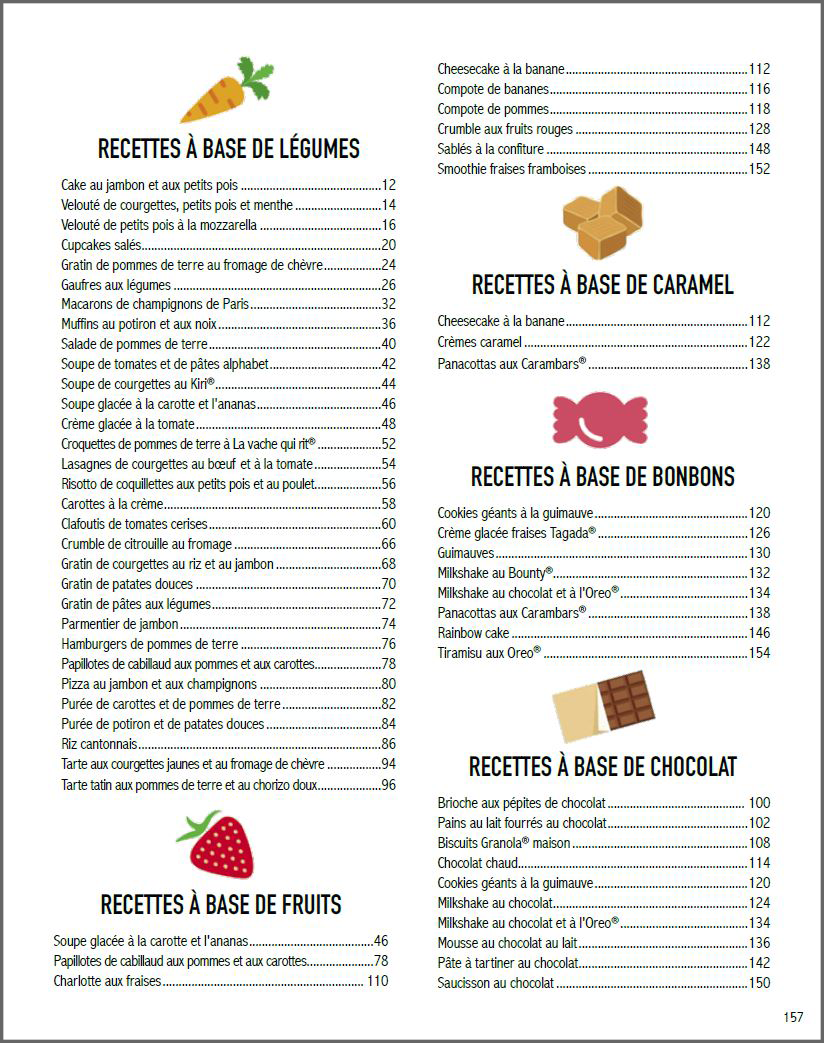 LIVRE LA CUISINE DES PETITS CHEFS