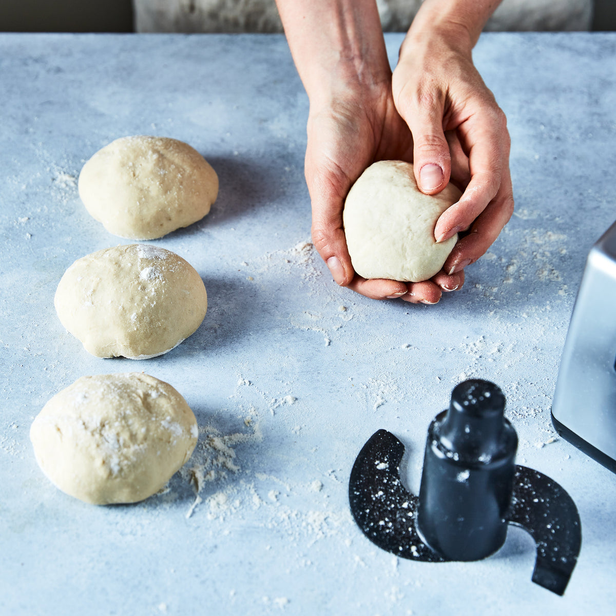 Bagels maison préparés avec le robot multifonction Magimix