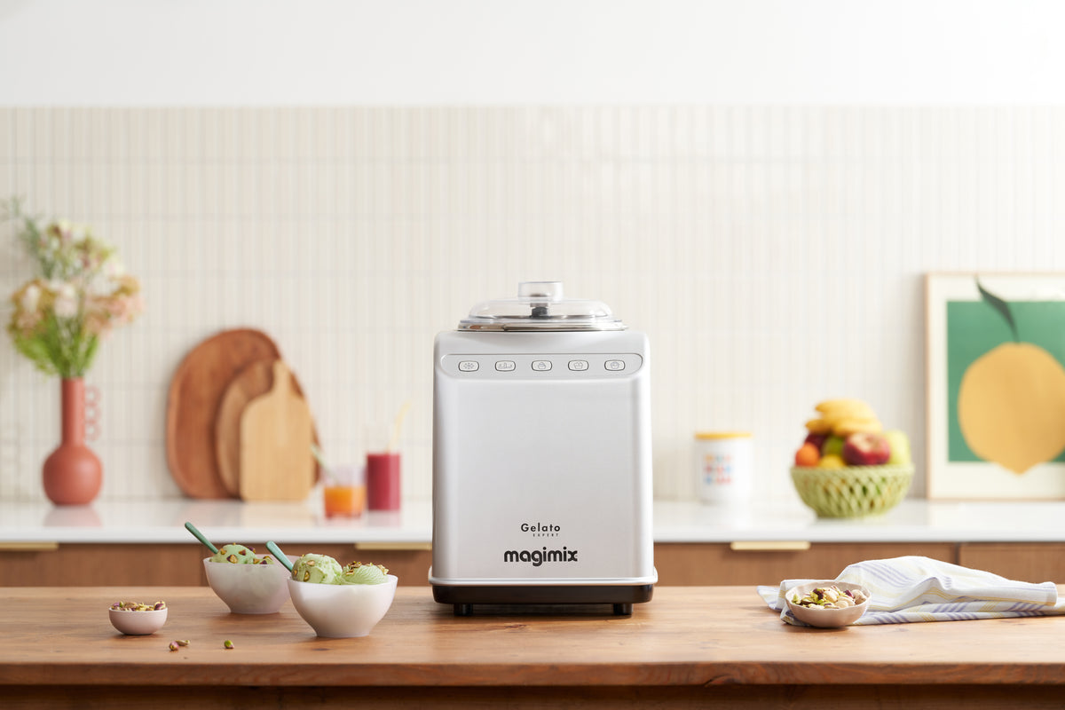 Gelato Expert Magimix : turbine à glace professionnelle avec groupe froid intégré