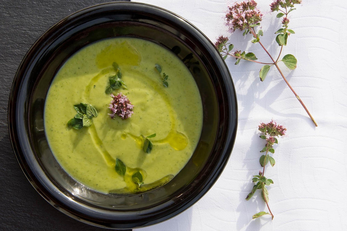 Soupe de courgettes santé