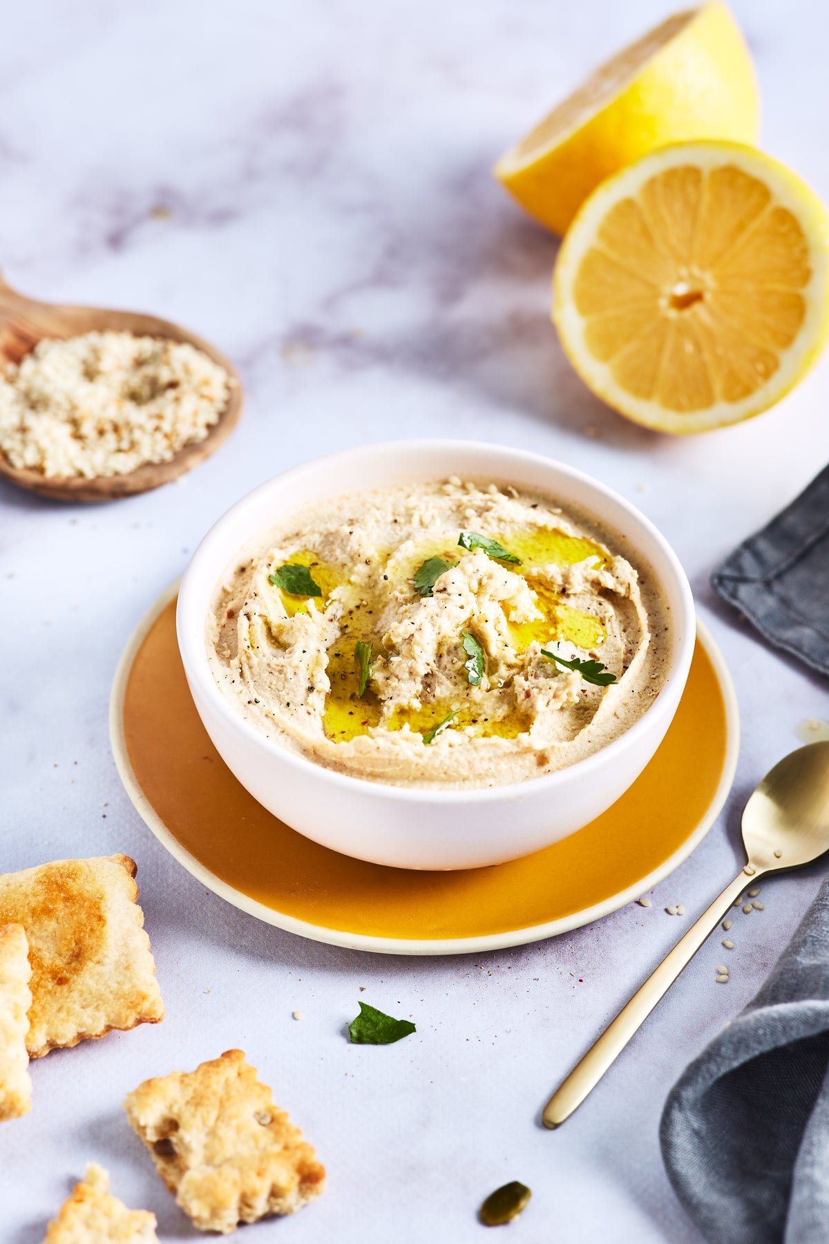 Houmous protéiné