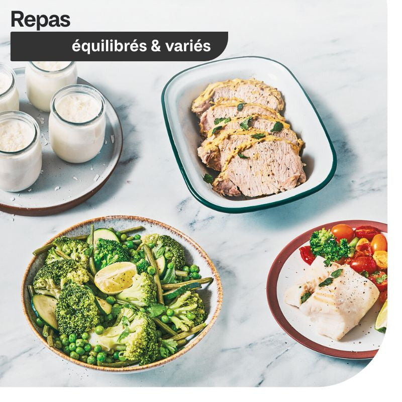 Le cuiseur vapeur vous aide à préparer des repas équilibrés et variés