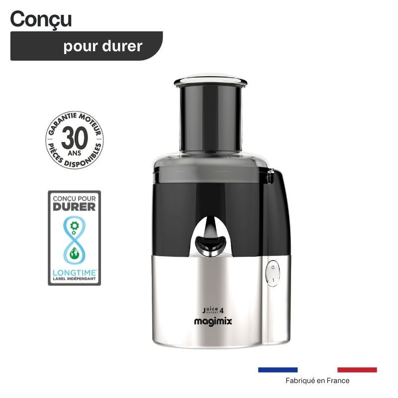Juice Expert 4 conçu pour durer et fabriqué en France