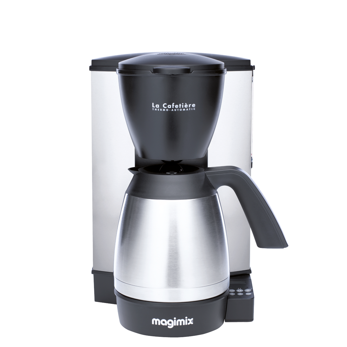 Vue de face de la Cafetière thermo auto