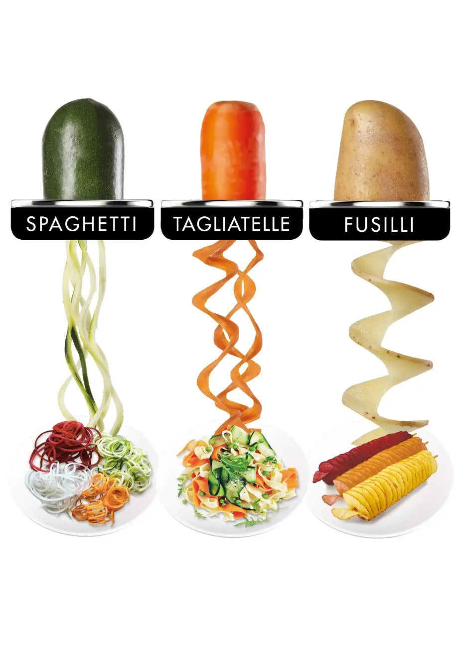 Vue de face du Coffret Spiral Expert, compatible avec Cook Expert, robots multifonction et Juice Expert