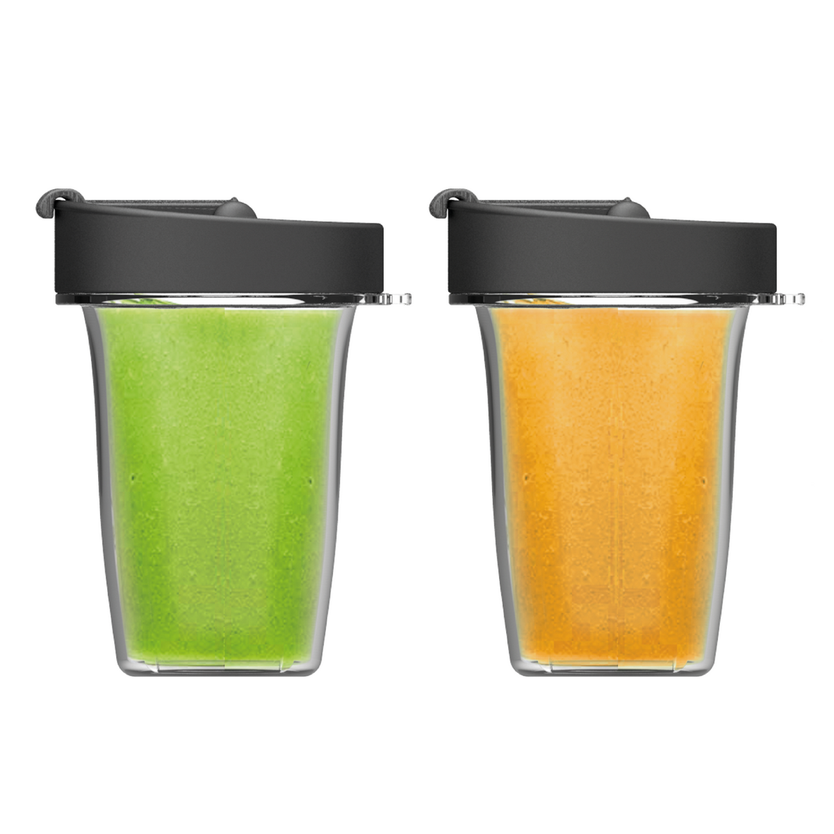 Vue de face du Coffret avec 2 cups de 400ml
