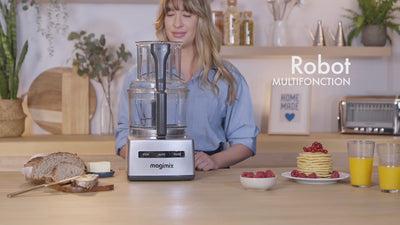 Vidéo explicative présentant les robots multifonction Magimix et leurs fonctionnalités