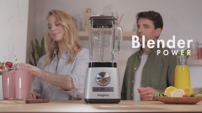 Vidéo explicative présentant la gamme Blender Power Magimix et ses fonctionnalités